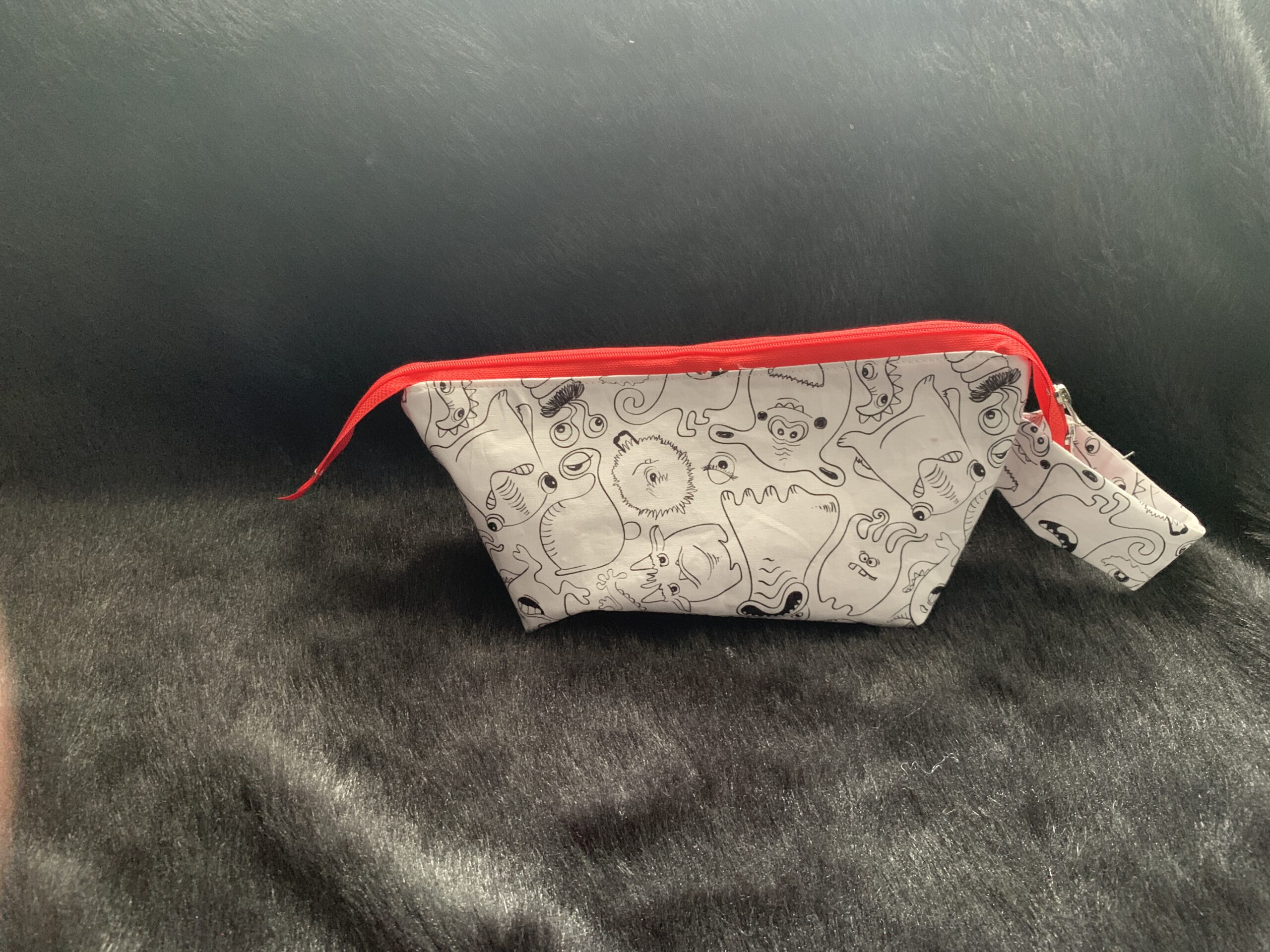 Monster Doodle Pouch, Small