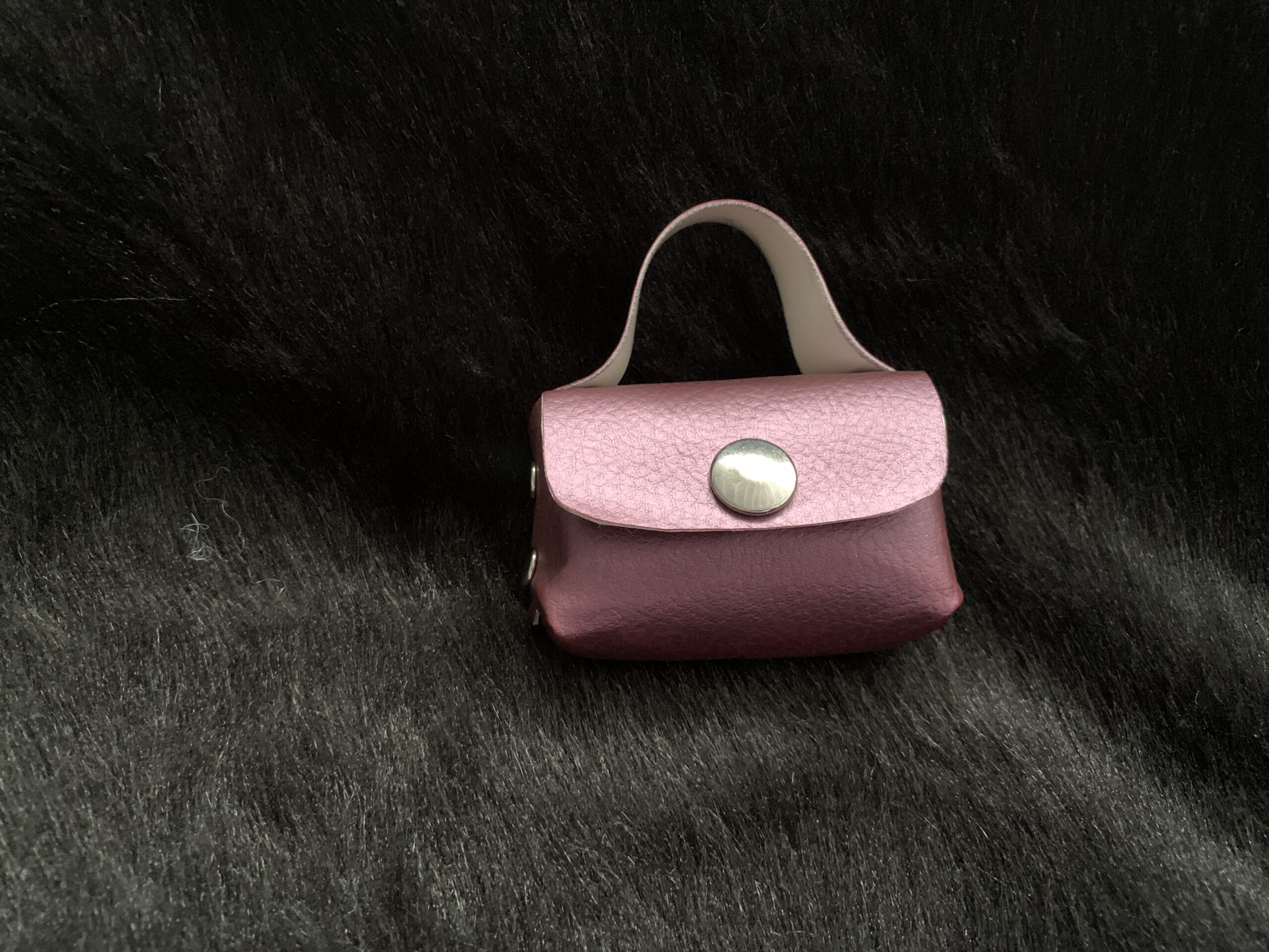 Mini Essentials Pouch | Metallic Purple | Style A