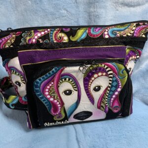 Plumbago Dog Gone It  Pouch
